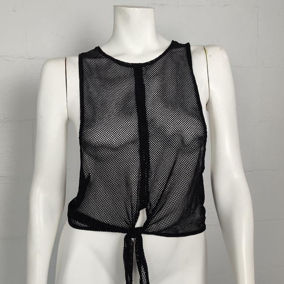 Free People Tops - Free People Movement Mesh Cropped Top
